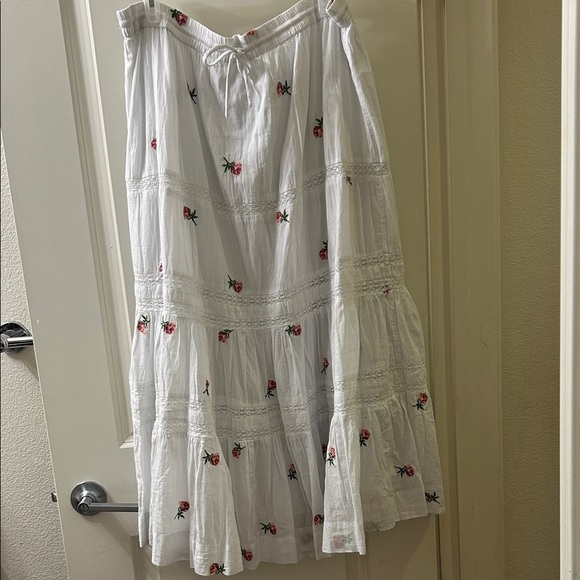 Free People Damson Madder Eden Floral Skirt Size 14 NWT - Picture 5 of 9